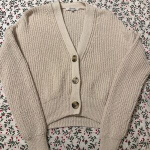 100% cotton Madewell Cardigan with Buttons